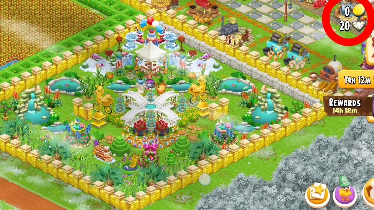 HAY Day 0 Coin Gameplay Level 205 #hayday#farming #games #trending 