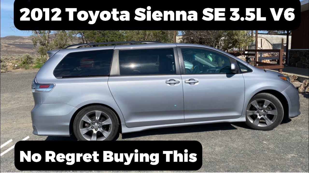 2012 Toyota Sienna Sport Edition 3.5 Liter V6 That Can Tow Up To 3,500 Pounds