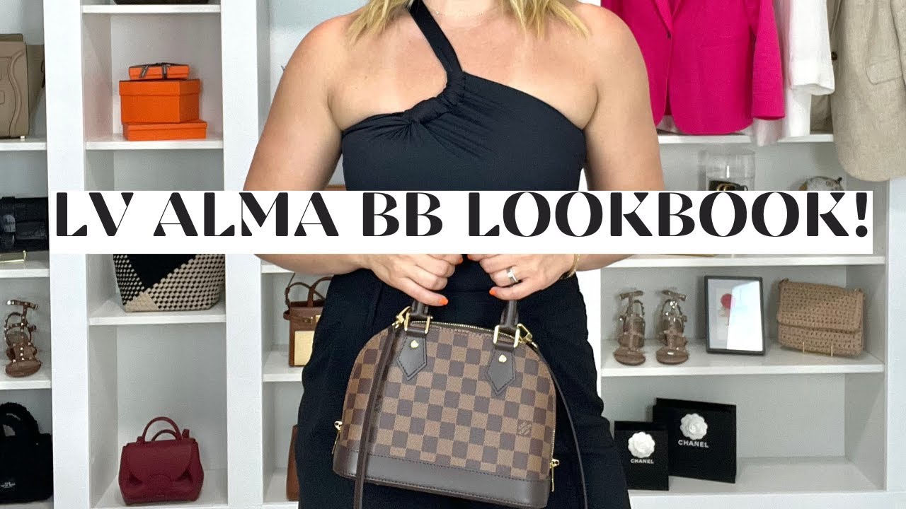 10 LOOKS STYLING THE LOUIS VUITTON ALMA BB 👜 incl. affordable staple pieces & Daisy Silk classics