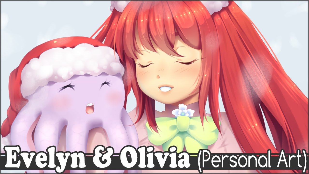 (Paint Tool SAI) Evelyn & Olivia! [Speed Paint]
