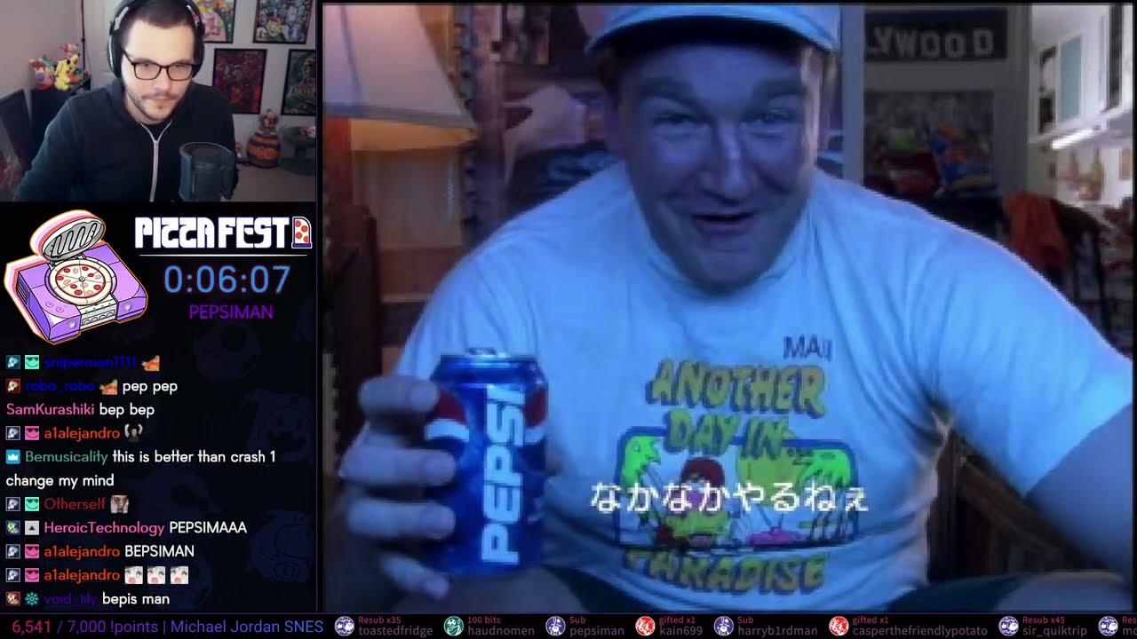 PEPSIMAN first playthrough | Pizza Fest 2021 day 9