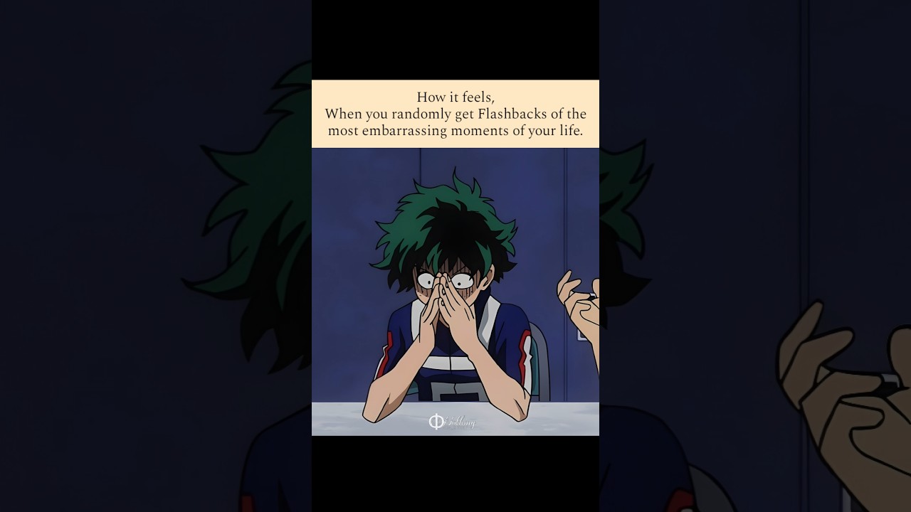 When you randomly get Flashbacks of the most embarrassing #quote #relatable #life #manga #NOTH!NG