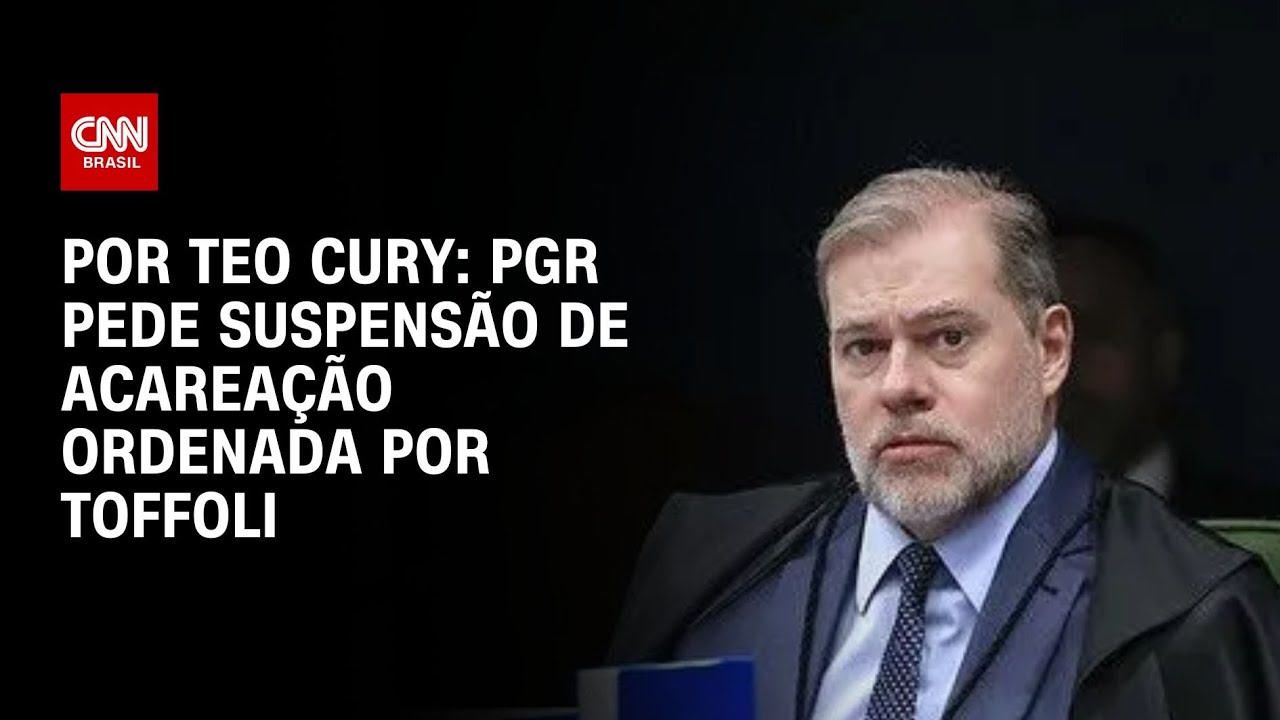 PGR chama de prematura e pede suspensão de acareação ordenada por Toffoli | CNN PRIME TIME