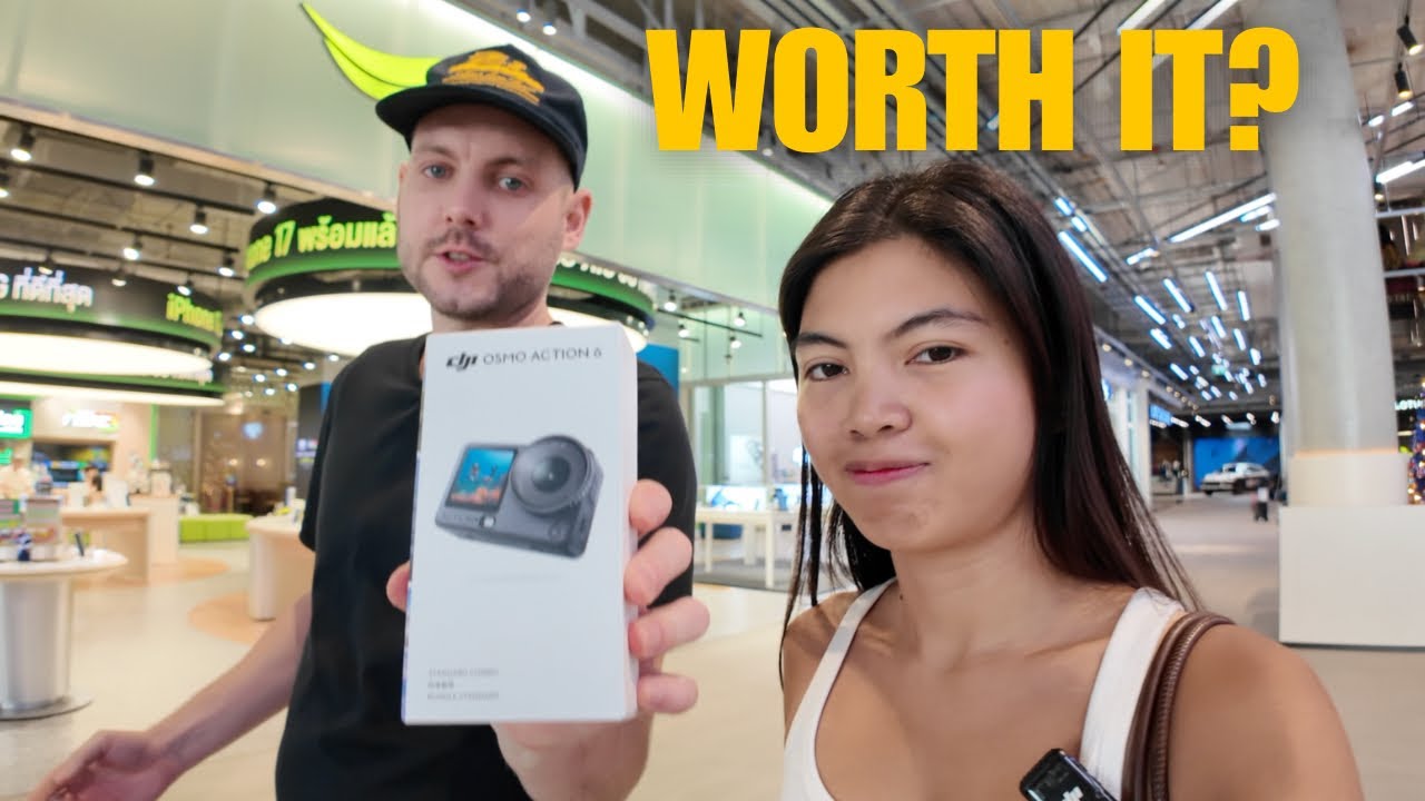 Testing the NEW DJI Action 6 in the Streets of Bangkok!