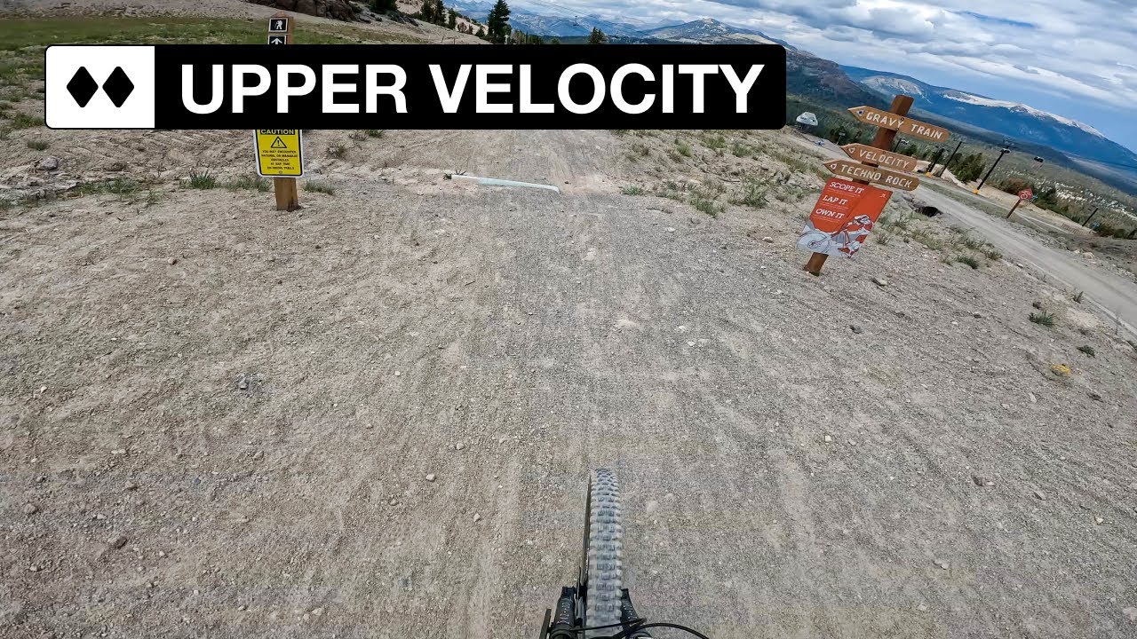 Mammoth Mountain Bike Park 2022: Double Black Diamond/Pro Run: UPPER VELOCITY & CRASH Footage! (4K)