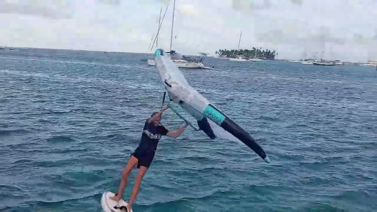 Wingfoil aux San Blas
