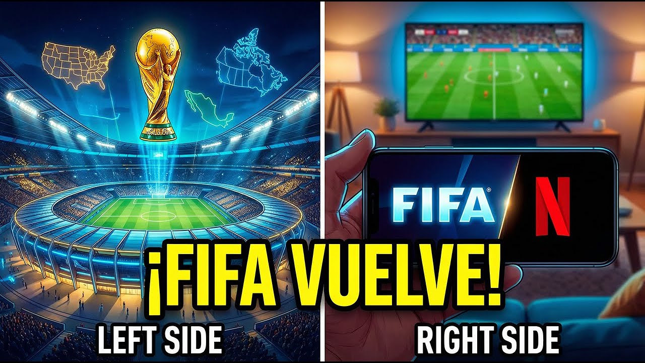 ¡El FIFA Regresa con NETFLIX! 😱 Mundial 2026: 48 Equipos y Polémicas