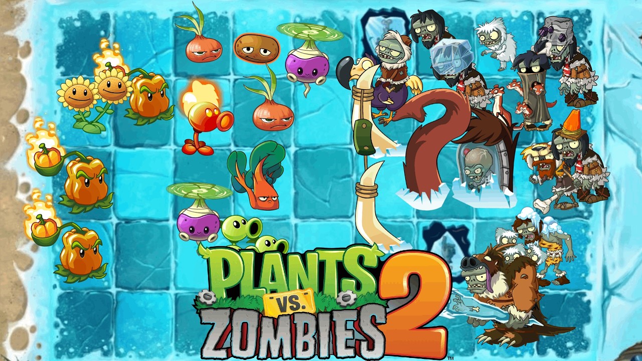 ЗАСКАМИЛ МАМОНТА🥶 PvZ 2 Растения против зомби 2 🌲 часть 17