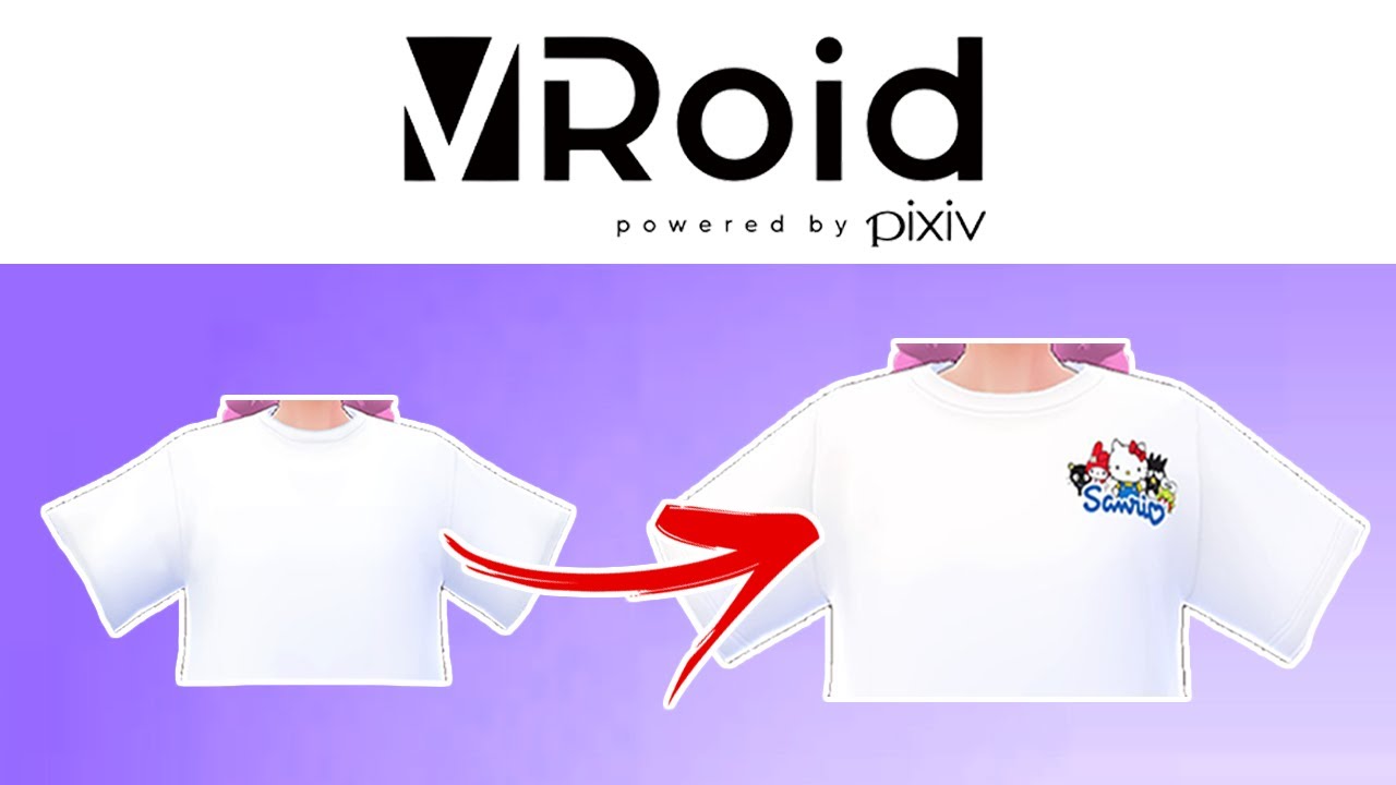 How To Make Custom Clothes For a 3D VTuber Model [ EASY VRoid Tutorial ]