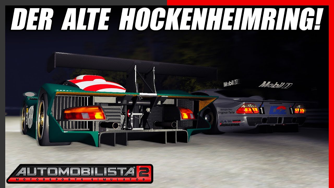 Mit 300 durch den Wald! | Mercedes CLK LM AMG - Hockenheimring Historic | Automobilista 2