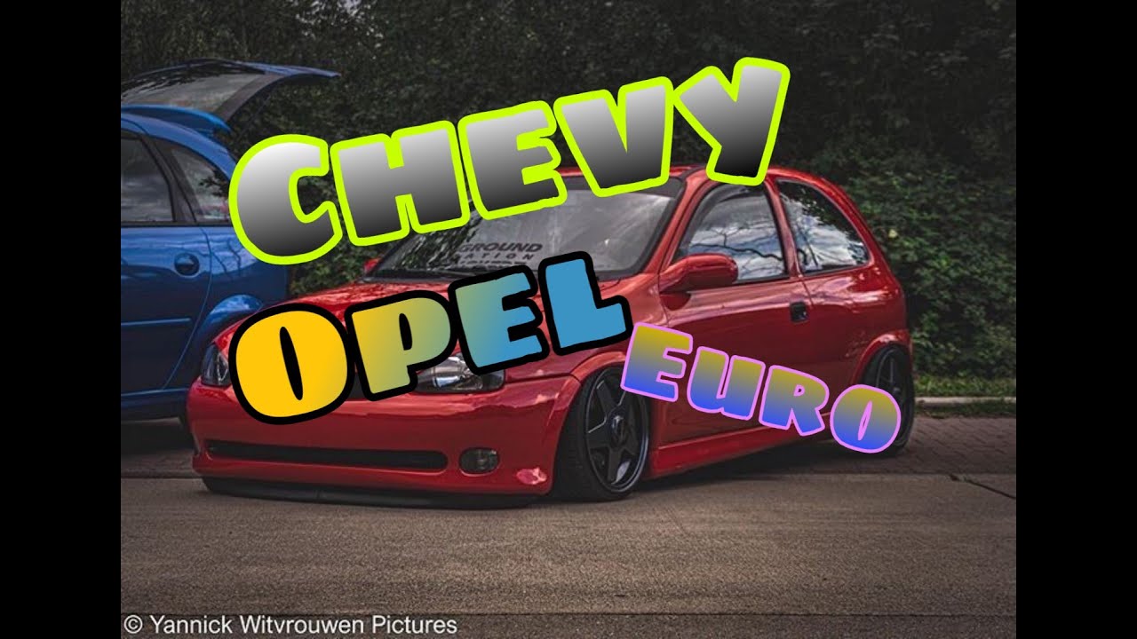 chevy turbo con mucho nivel  estilo opel (euro)