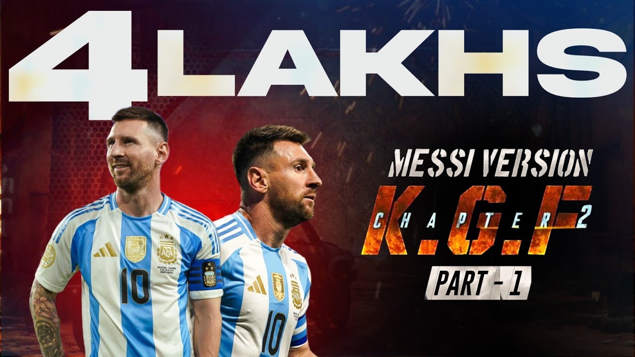 Lionel Messi Kgf Version 2022 | Fifa World Cup 2022 | Irshad Ichu