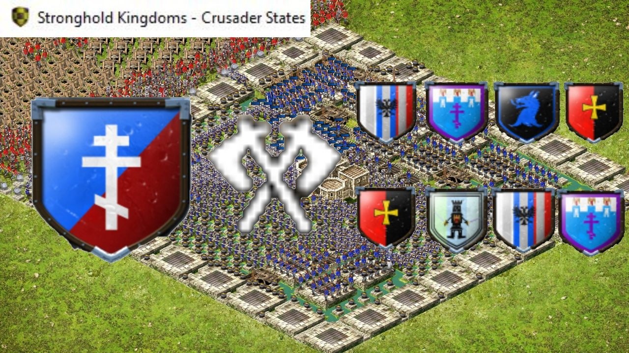 EPIC 8-Attack Siege! NewPhoneWhoDis’s Fortress Holds in Crusader States | Stronghold Kingdoms!