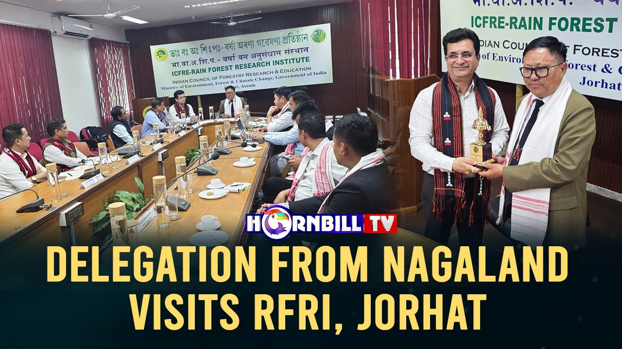 DELEGATION FROM NAGALAND VISITS RFRI, JORHAT