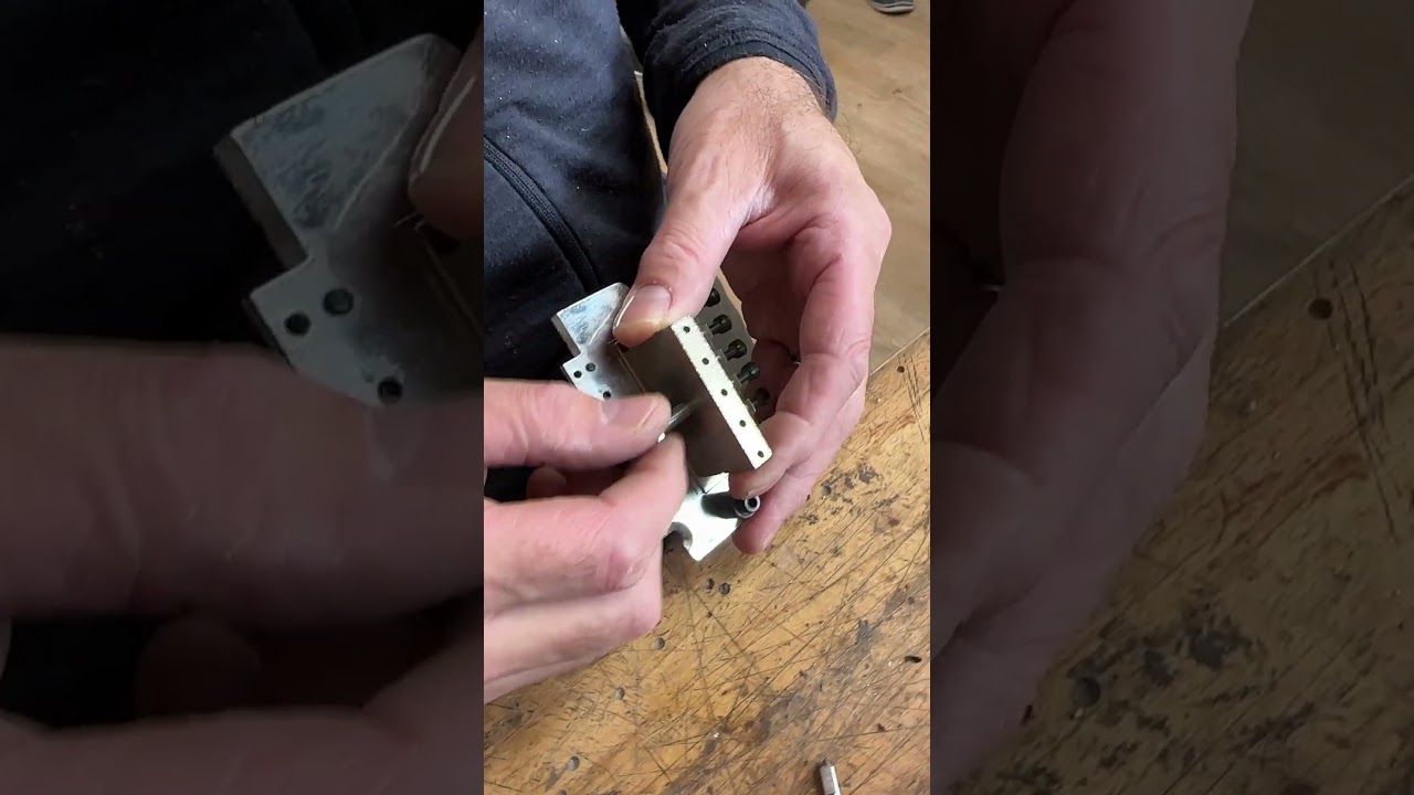 Floyd Rose STOP modification! #guitar #guitarplayer #guitarist #ibanez #asmr #luthier #guitarrepair