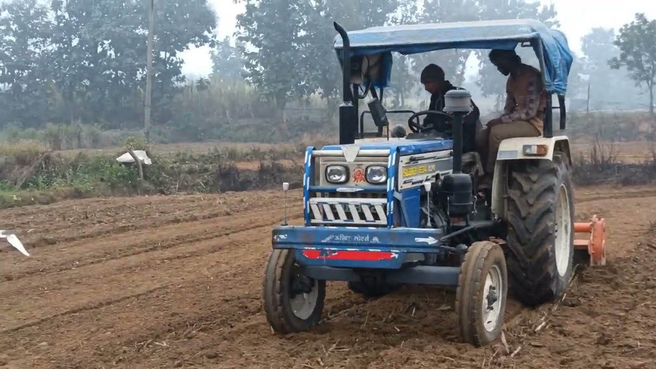 Swaraj 834 with 7 Feet Rotavator Kaise king #swaraj 834xm #rotavator