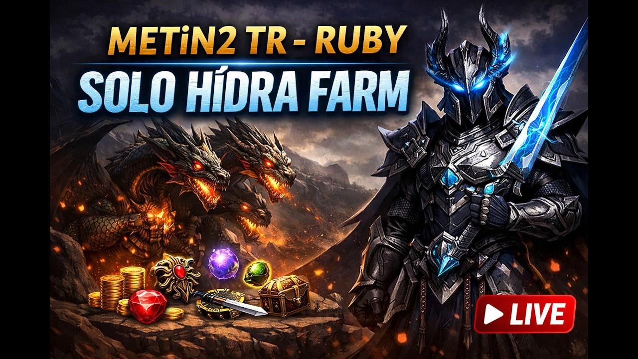 METİN2 TR – RUBY | SOLO HİDRA FARM