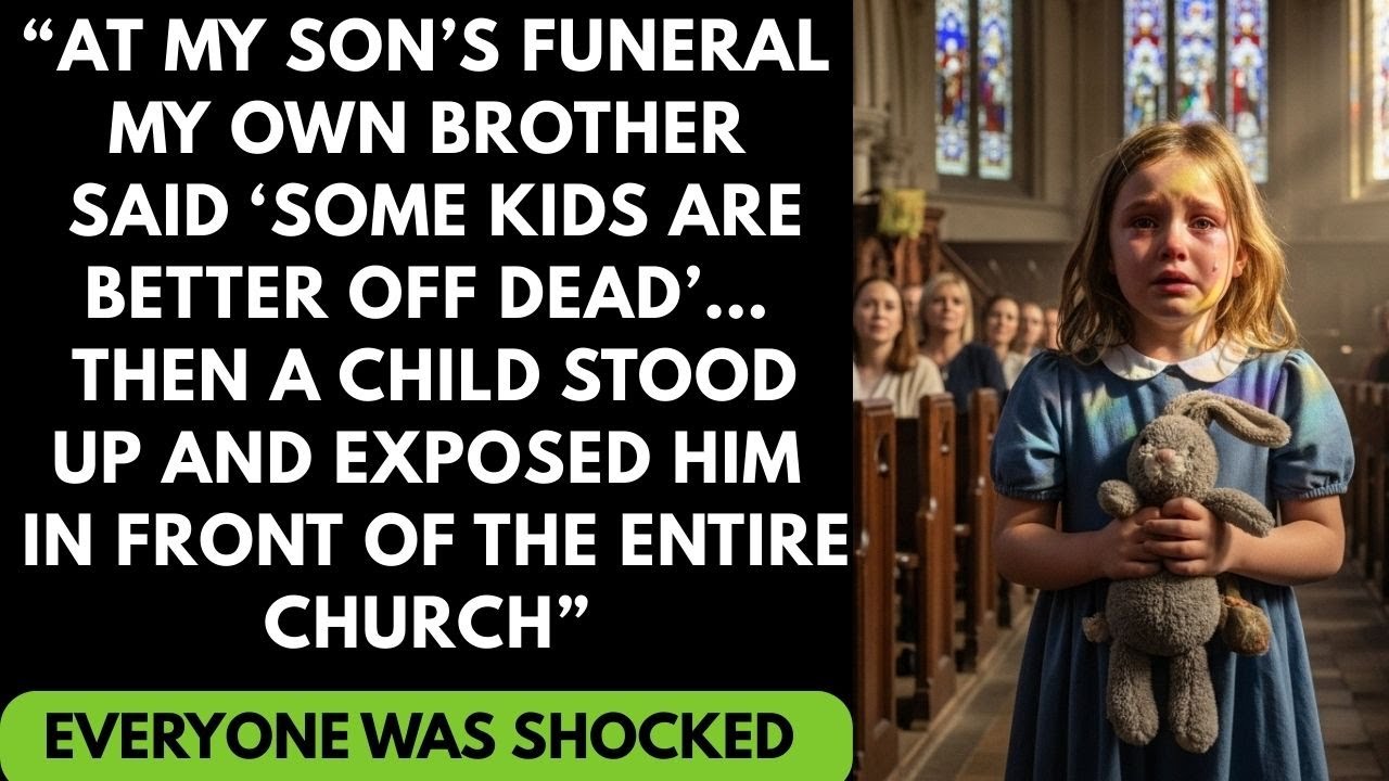 “My Brother Said Some Kids Are Better Off Dead at My Son’s Funeral — Until a Child Exposed Him”