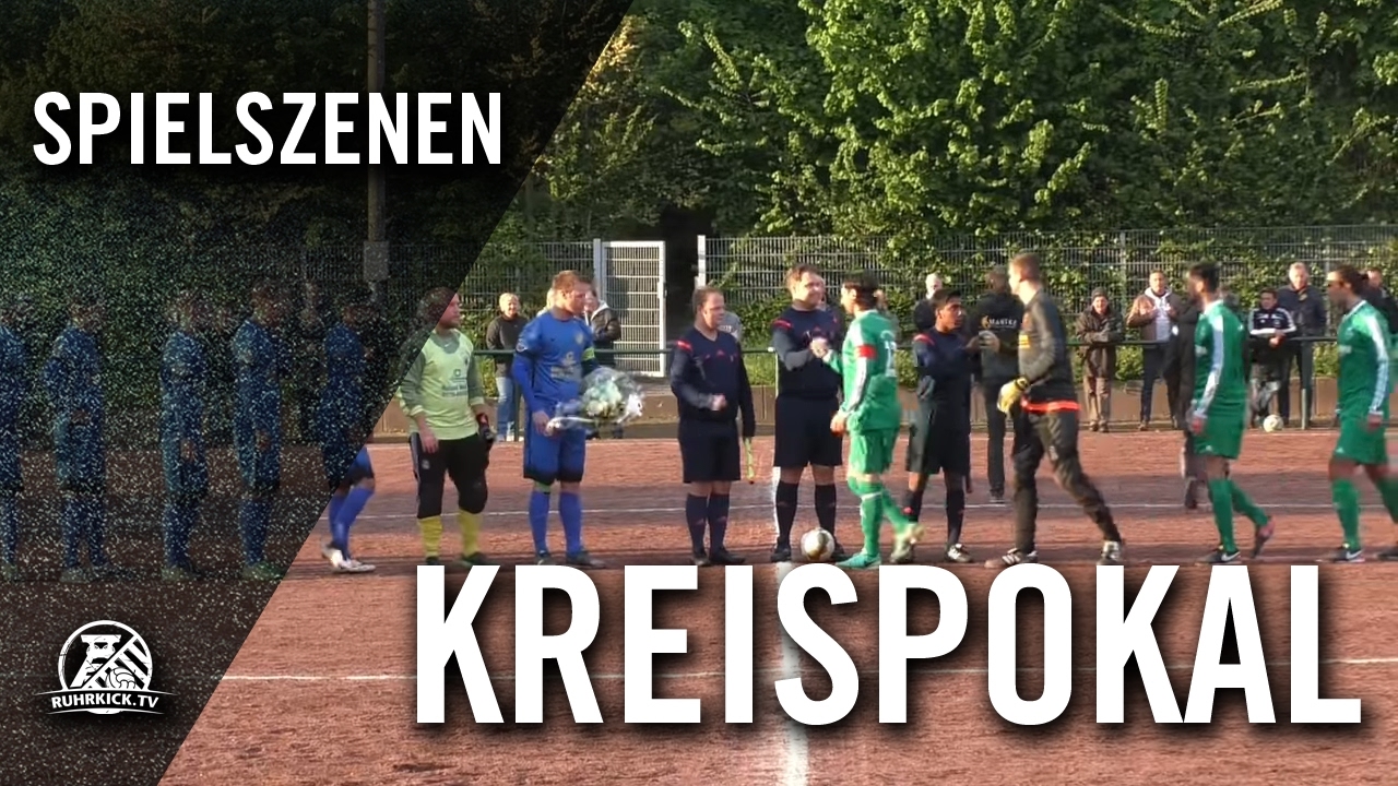 SC 1920 Oberhausen - DJK Arminia Klosterhardt (Halbfinale, Kreispokal Oberhausen) - Spielszenen