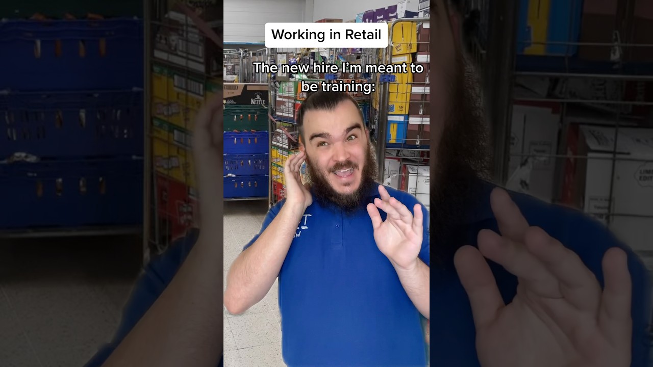 Когда нужно обучать нового сотрудника | Retail Life #retail #shorts