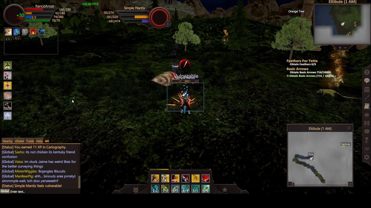 Project Gorgon Game footage environment, New steam release MMORPG