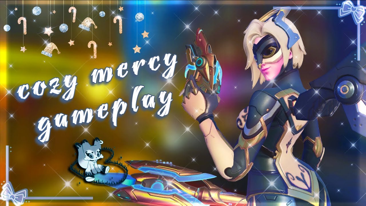 cozy mercy gameplay ⋆𐙚 ₊˚⊹ ♡ quick play ♡ overwatch 2 ☽⋆⁺₊✧