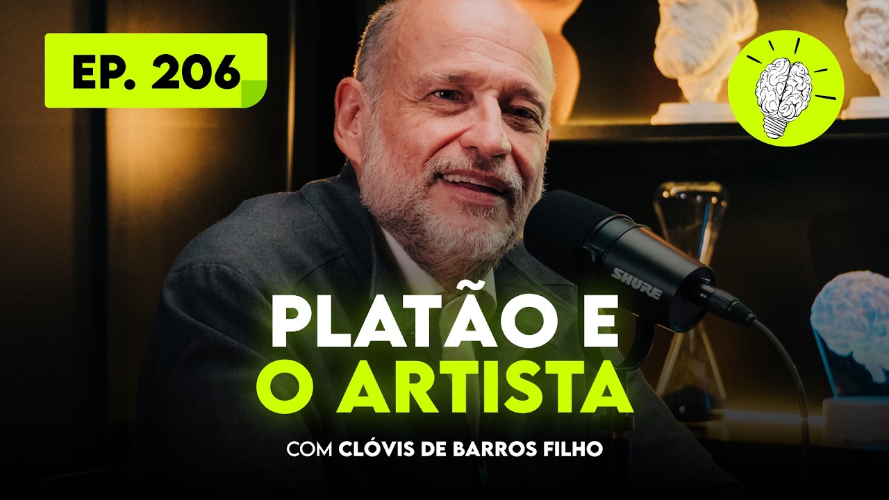 #PartiuPensar 206 - Platão e o artista