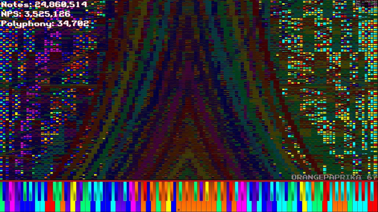 [Black MIDI] Interrobang ~ Reptilian Dark Ritual - 100.0 Million | PFA No Lag