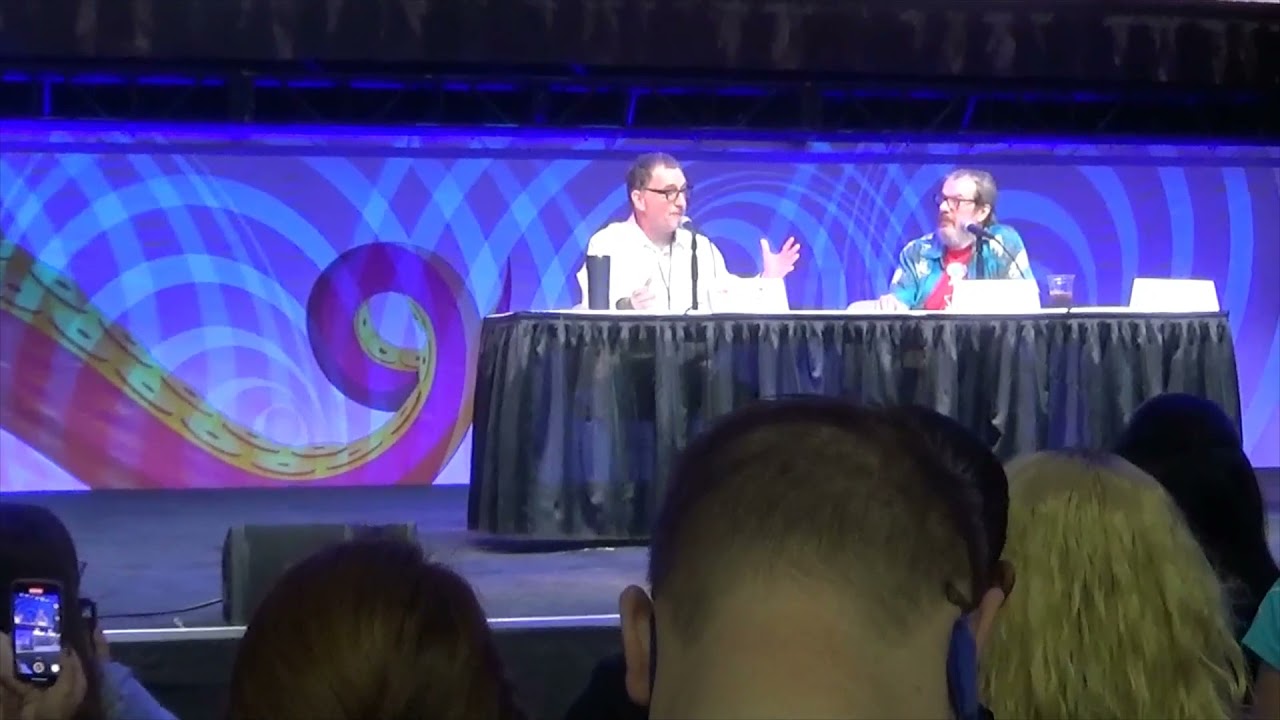 Tom Kenny and Rodger Bumpass talk Spongebob's beginnings - Spongebob panel at LACC '21