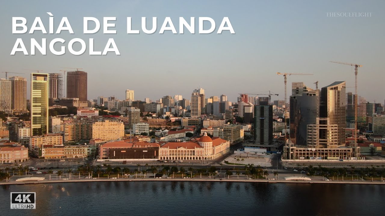 Ba&iacute;a de Luanda 🇦🇴 | Energia da Cidade e do Mar (4K)