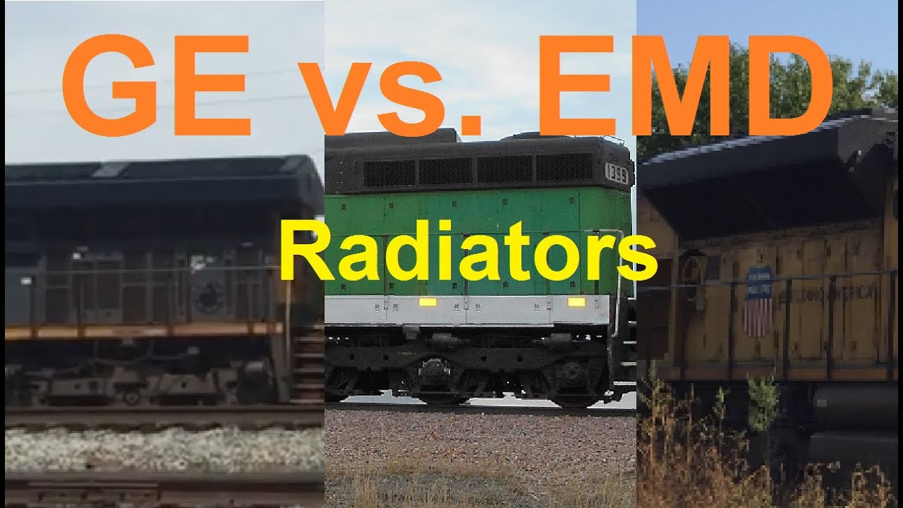 GE vs. EMD - Radiators