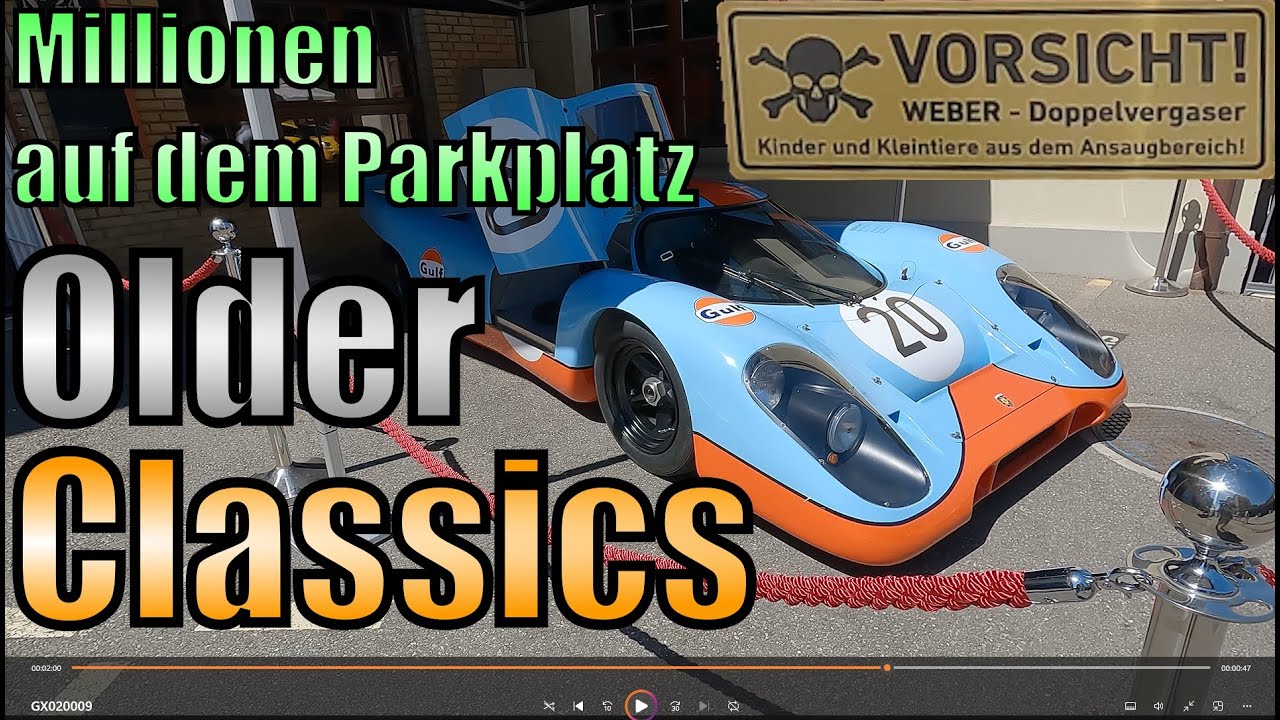 Older Classic 2025, Millionen auf dem Parkplatz. #classic #oldtimer #car #carlover