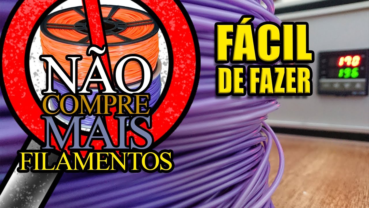 Faça sua extrusora de filamentos - fácil de fazer #ep6
