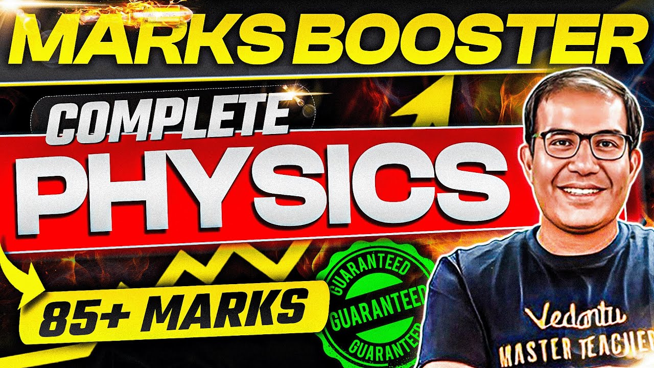 JEE Main 2025 | 🔥April Attempt Marks Booster | Most Expected Questions 🎯 | PHYSICS | Vinay Shur Sir