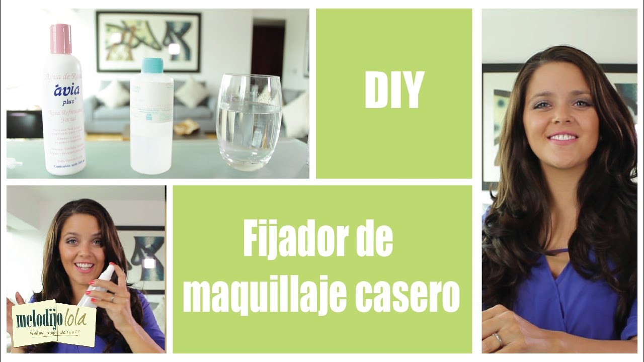 Fijador de maquillaje casero | Cómo hacer fijador de maquillaje | DIY