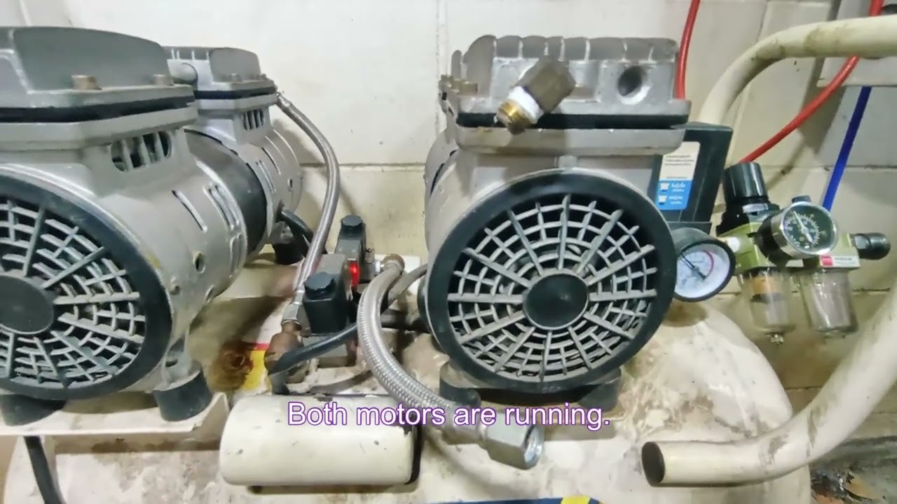 Easy to fixed a stuck or malfunctioning air compressor motor. (ซ่อมมอเตอร์ปั้มลม)