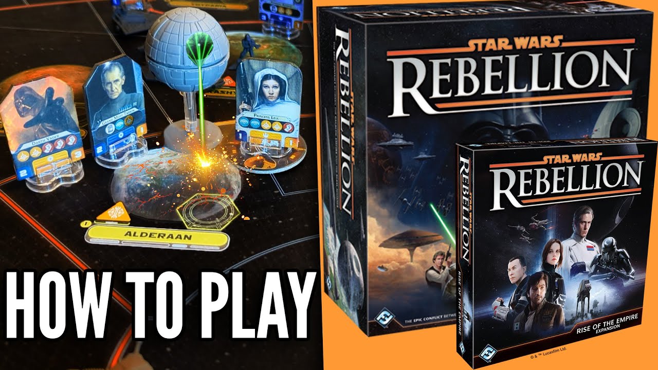 How to Play Star Wars Rebellion (With Expansion!)