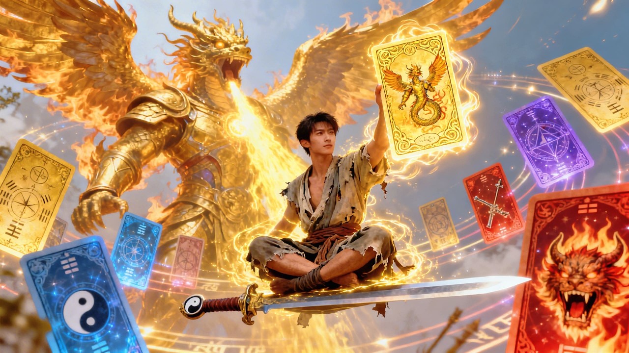 War rages, the dynasty falls!A brave youth rises,summons the Dragon God to crush the enemy army!
