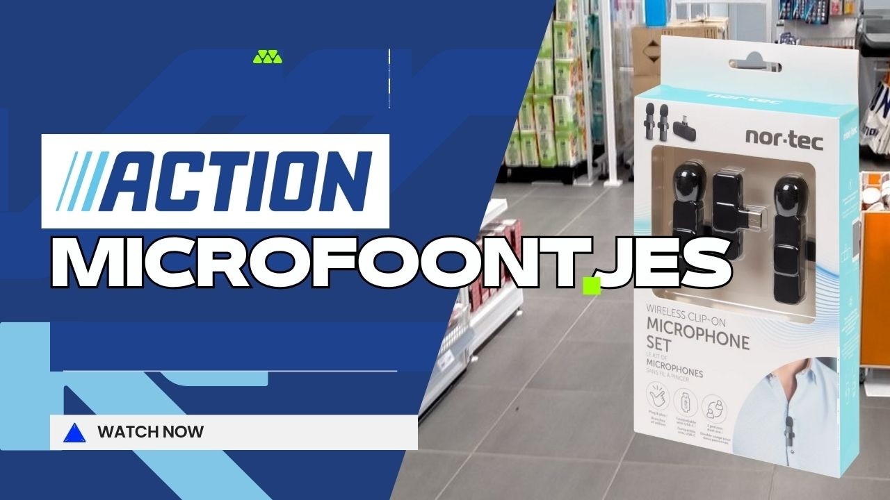 The Cheapest Wireless Microphones from Action (FAIL) | TEST