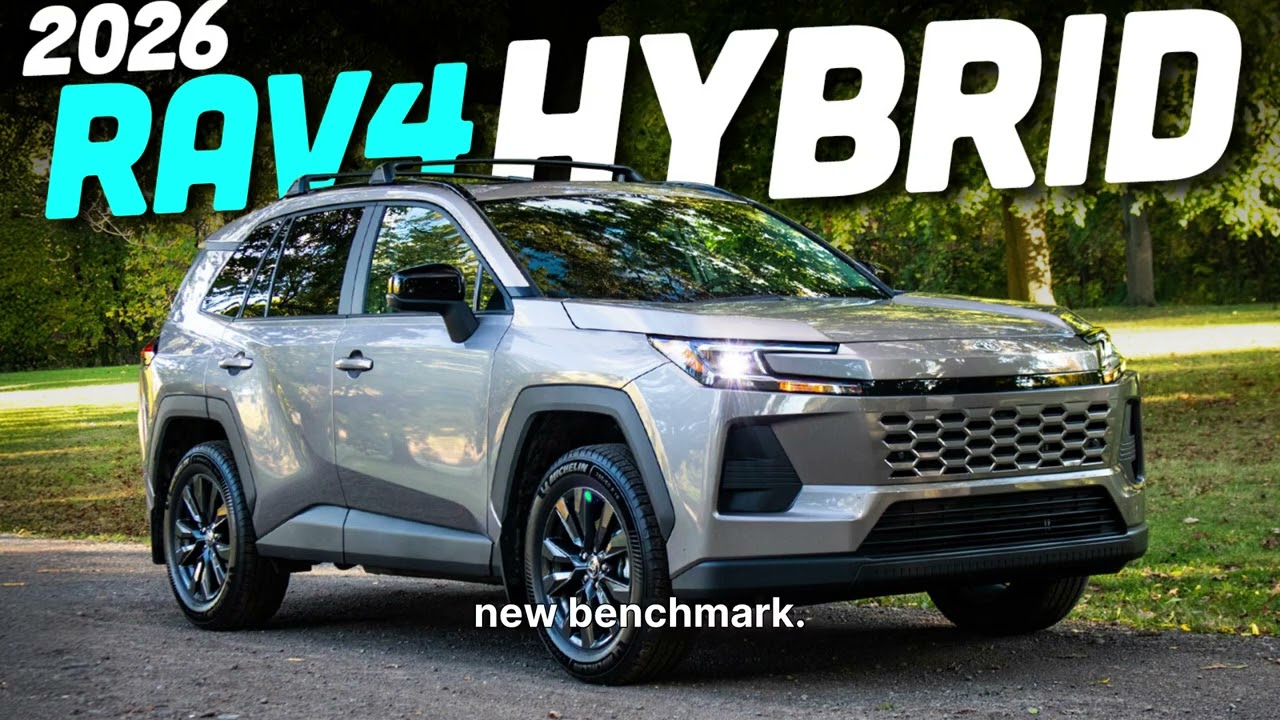 Редизайн Toyota RAV4 2026 года: первый взгляд на новый гибридный внедорожник и ожидаемые техничес...