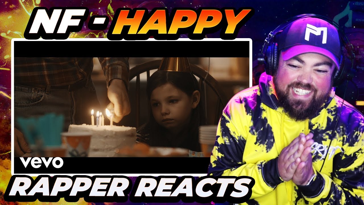 RAPPER REACTS to NF - HAPPY