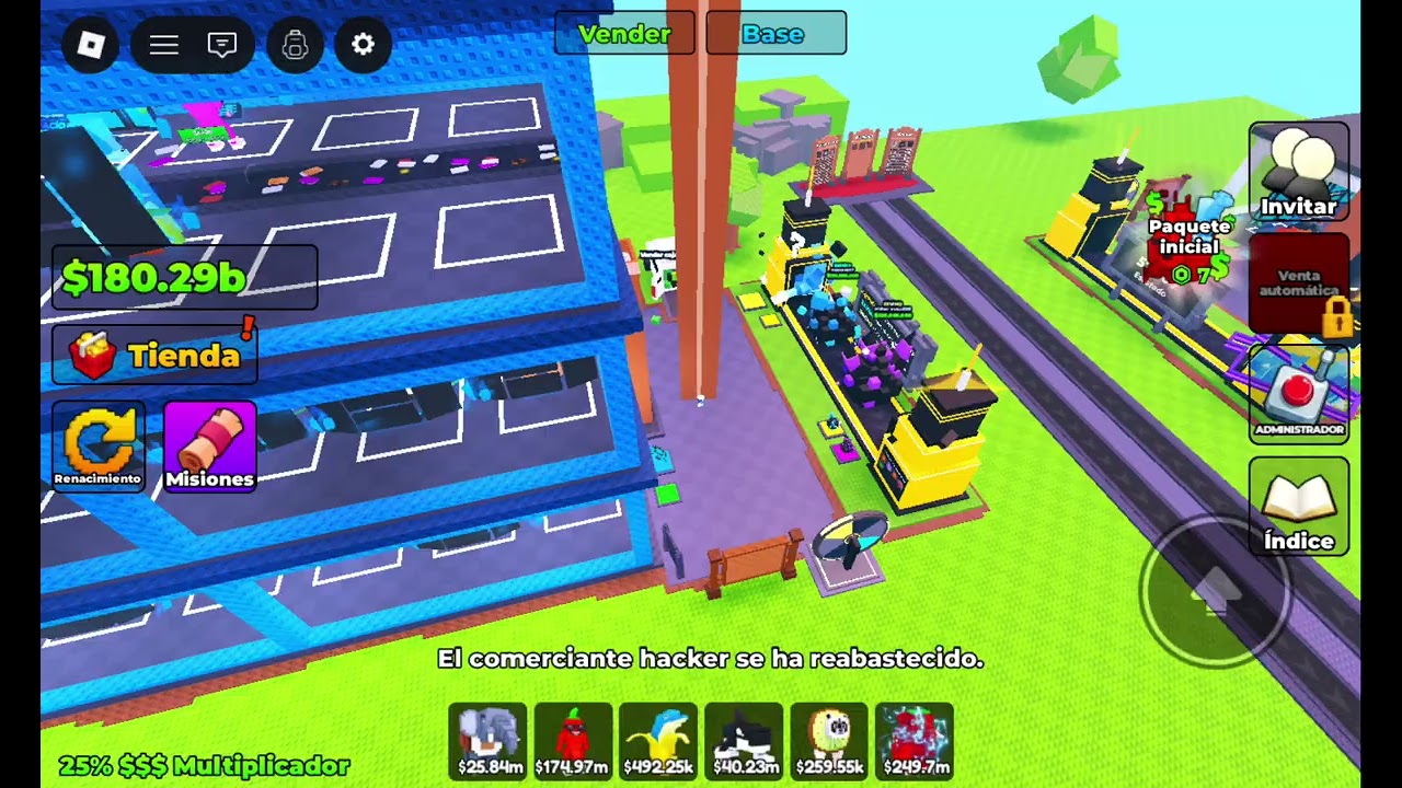 Jugando mis brainrots estafadores