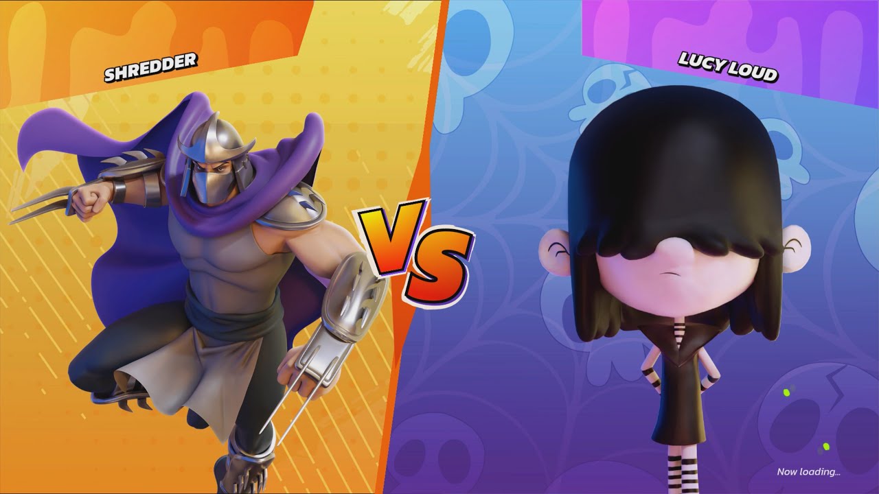 Шреддер против Люси Лауд - Nickelodeon All-Star Brawl 2021