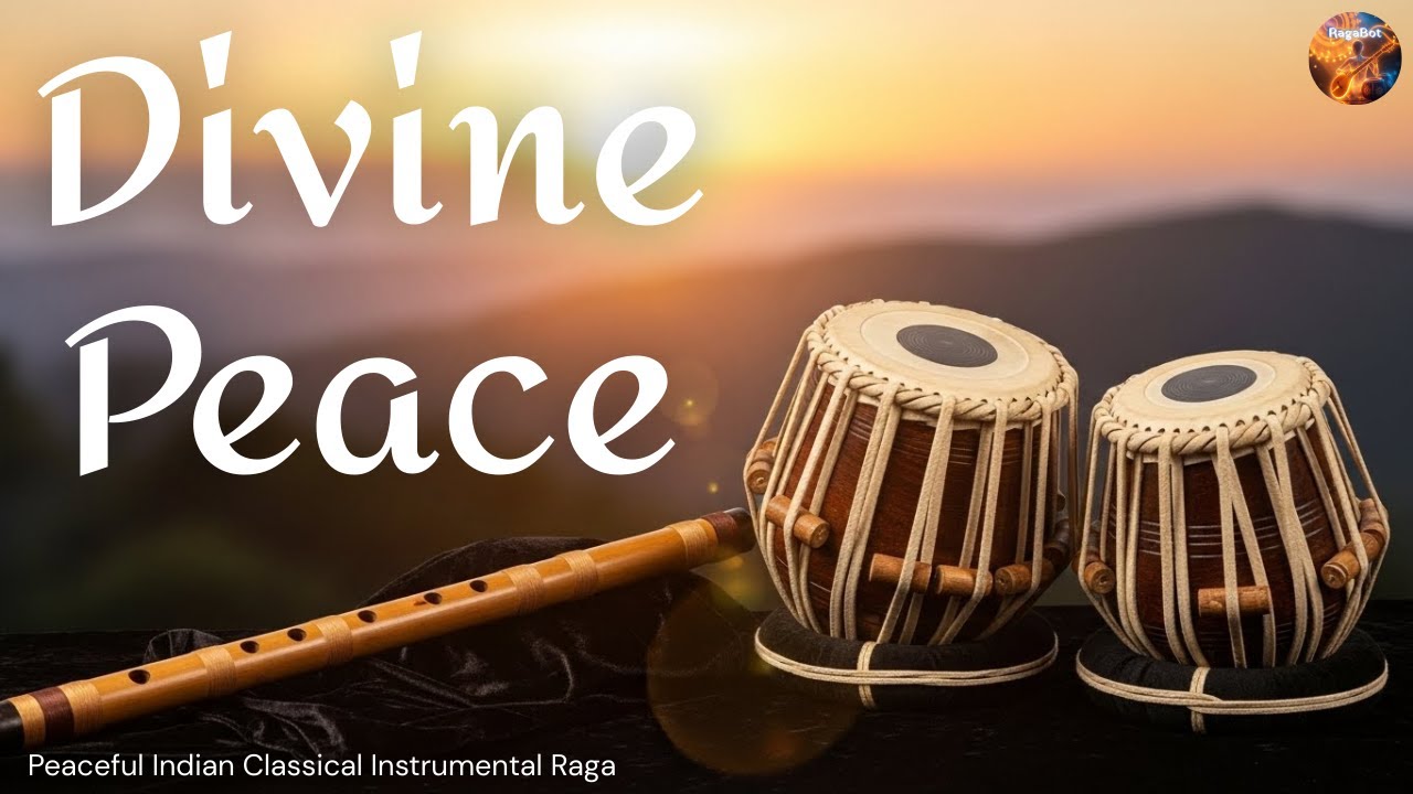 Divine Peace Flute & Tabla | Indian Classical Music Instrumental Fusion | Flute & Tabla Melody#music