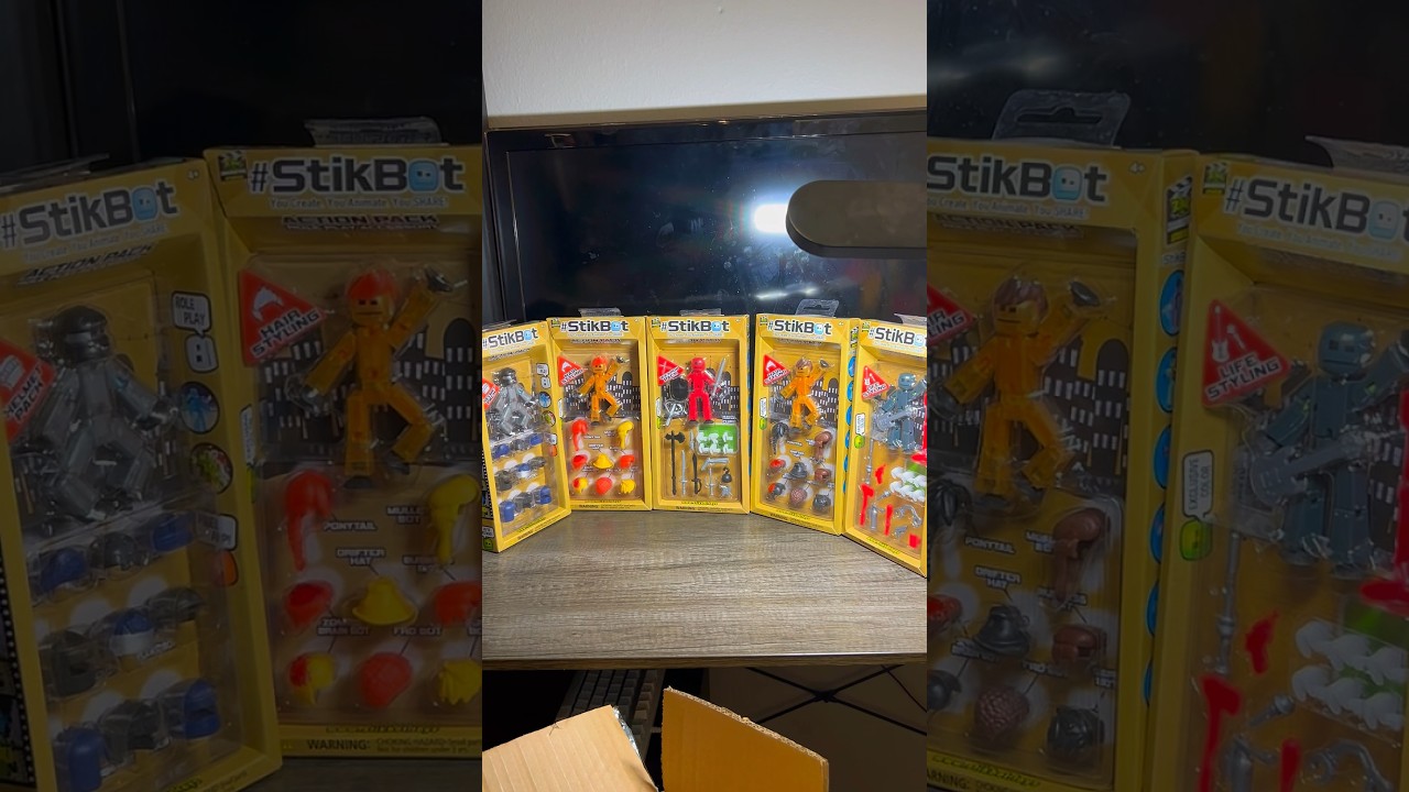Stikbot Action Packs! #stikbot #shorts #unboxing