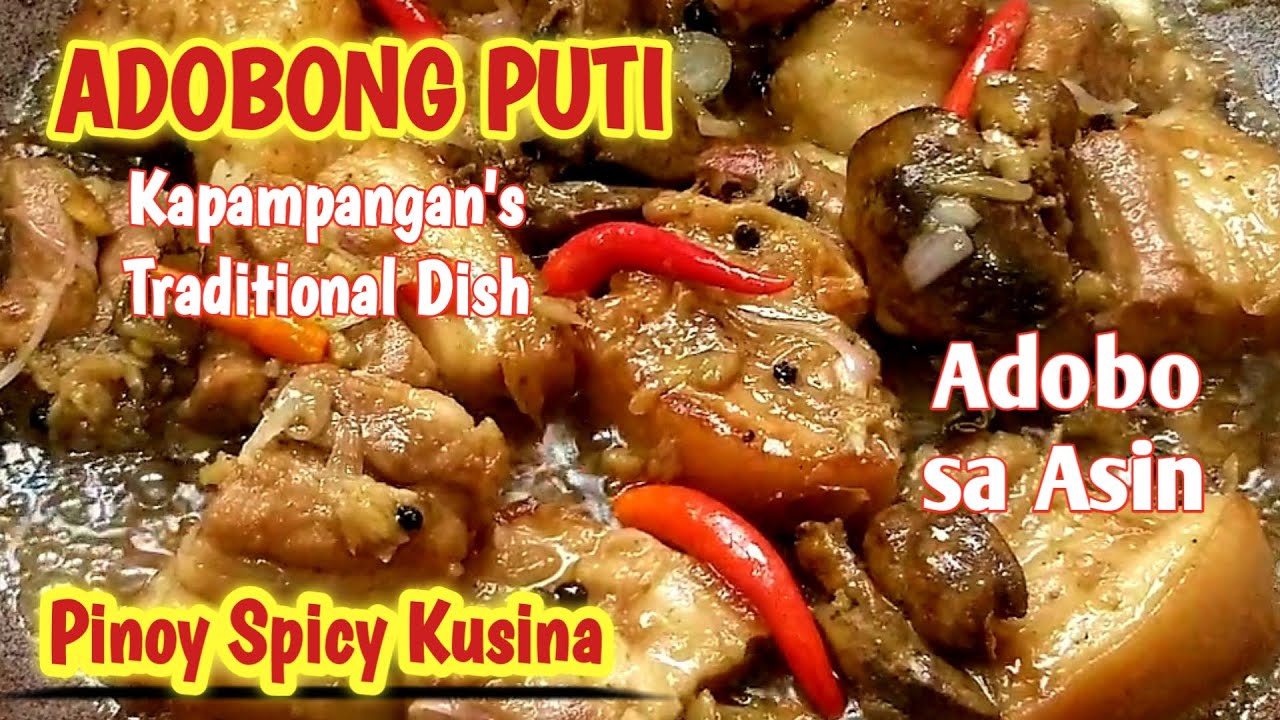 How to Cook Adobong Puti  | Traditional Adobo Version | How To Cook Adobo sa Asin