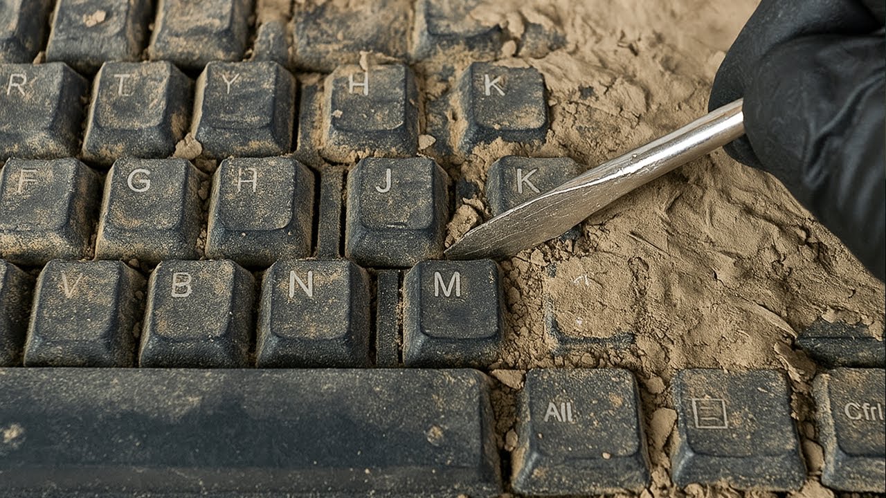 Deep Cleaning the Dirtiest Keyboard Fuhlen L411 Inside | Satisfying Keyboard Cleaning