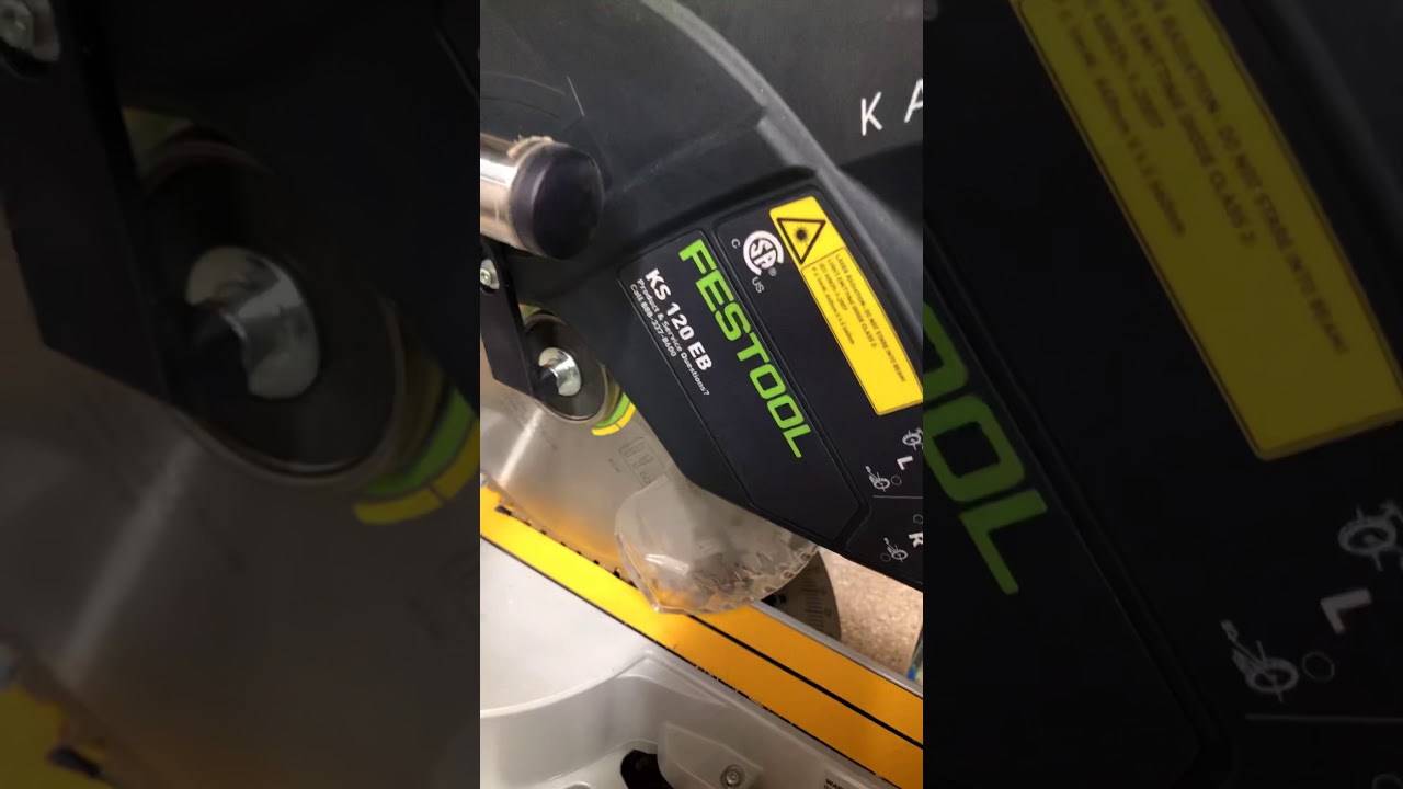 Festool Kapex dust collection improvement BOSCH hose