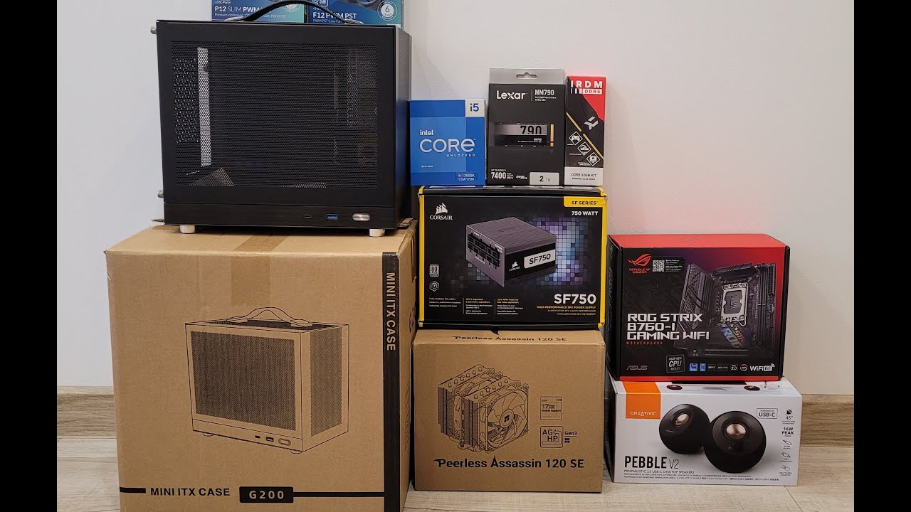 G200 Mini ITX case / SFF case.