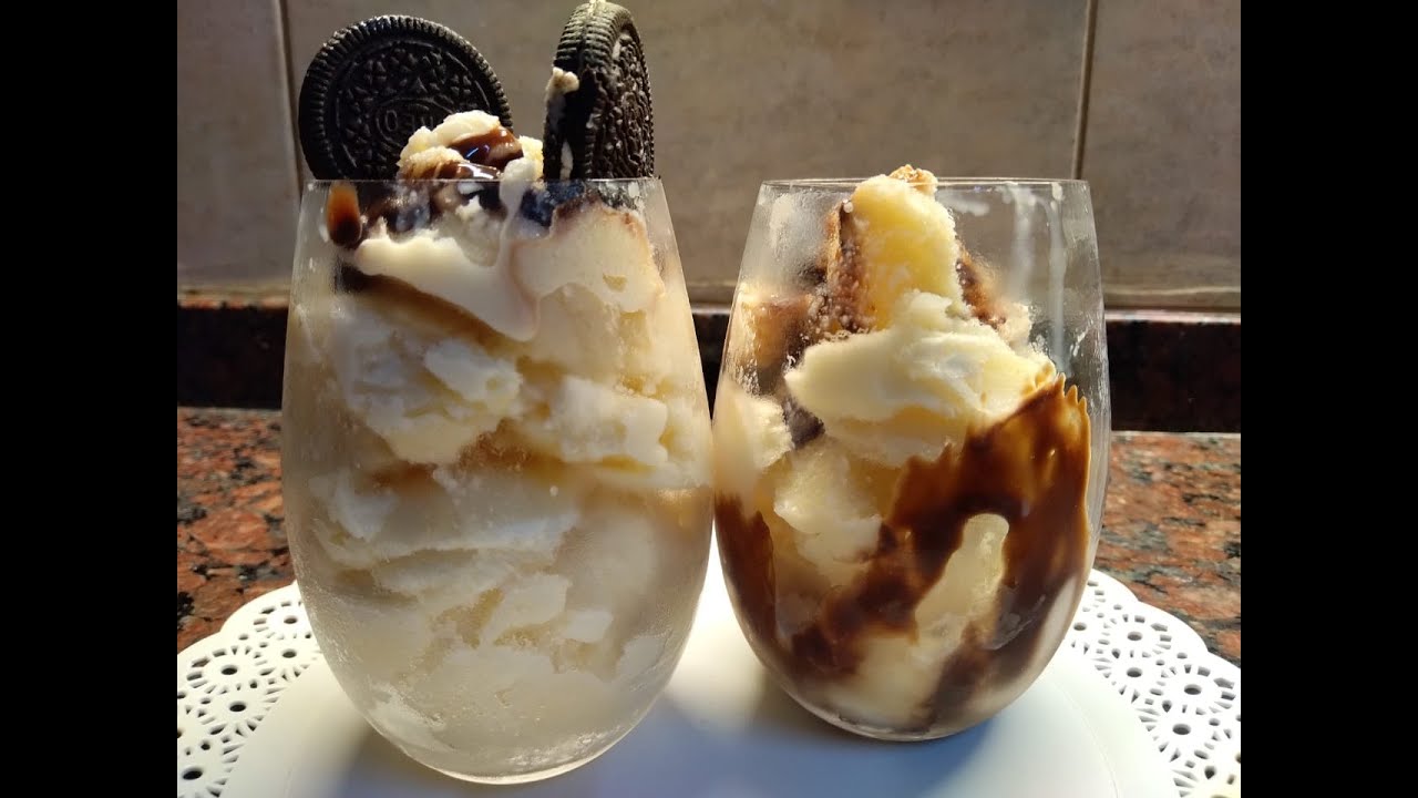 HELADO FÁCIL SIN CREMA